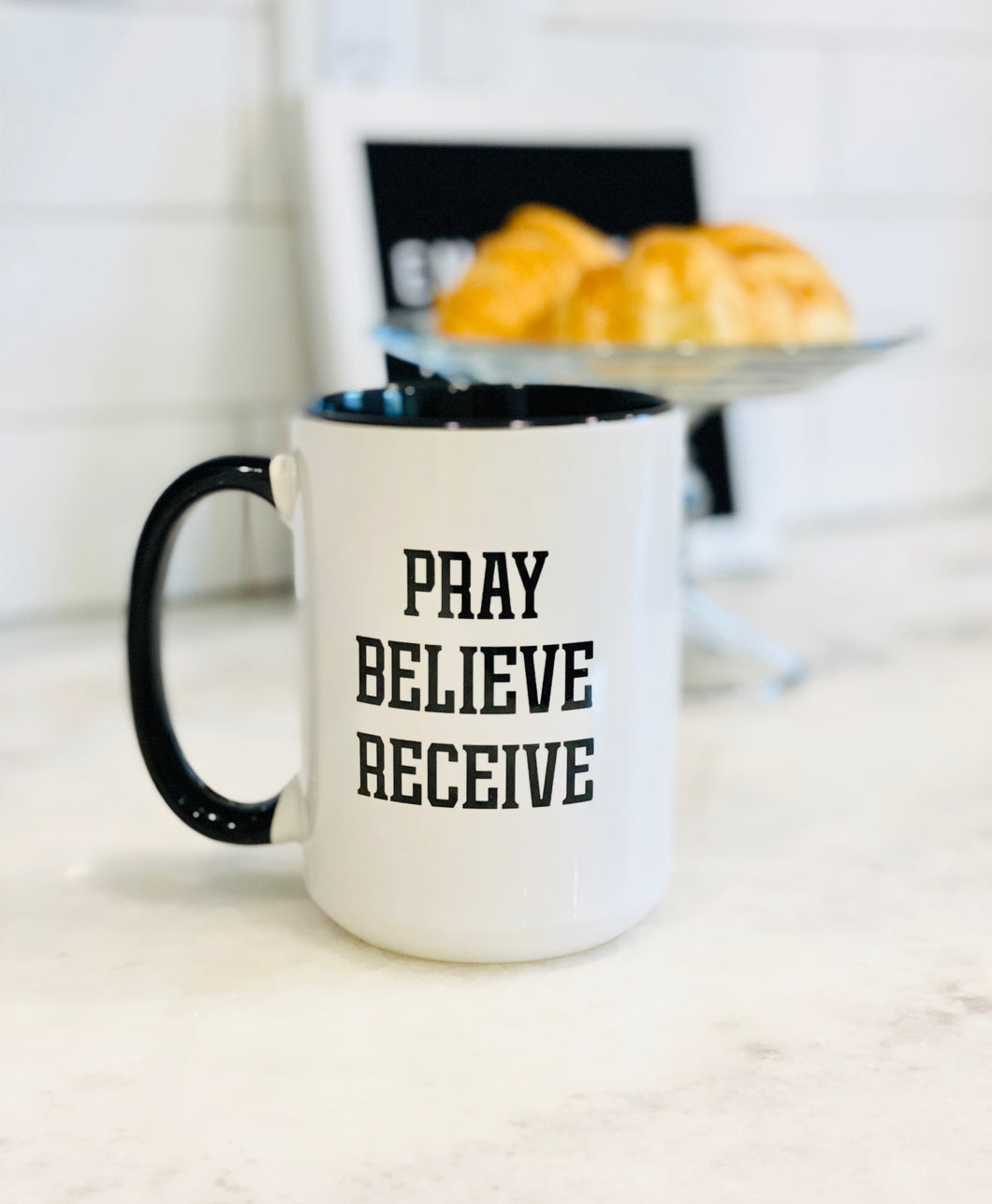 Pray Believe Receive 15oz Mug