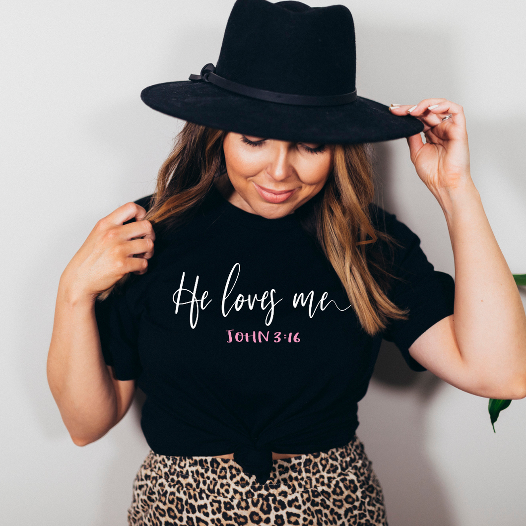 He Loves Me T-Shirt